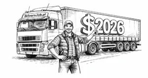 Ile zarabia kierowca C+E w 2026 roku? Stawki brutto i netto