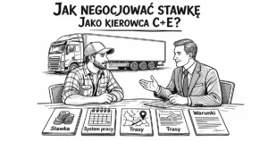 Jak negocjować stawkę jako kierowca C+E? Praktyczny poradnik
