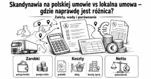 Skandynawia na polskiej umowie vs lokalna umowa – gdzie naprawdę jest różnica?