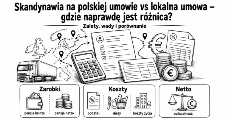 Skandynawia na polskiej umowie vs lokalna umowa – gdzie naprawdę jest różnica?