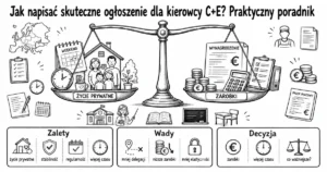Jak napisać skuteczne ogłoszenie dla kierowcy C+E? Praktyczny poradnik