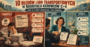 10 błędów firm transportowych w rekrutacji kierowców C+E